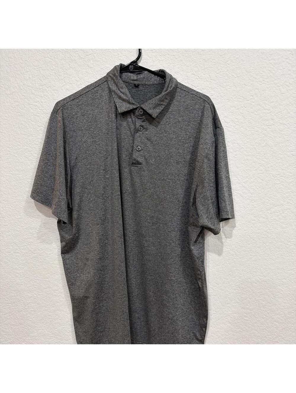 Men's Grey Polo-shirt
